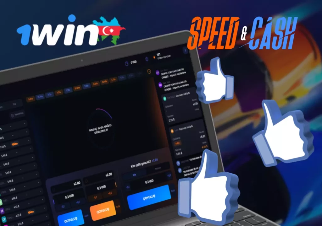 1win ilə Speed ​​​&Cash oyununun əsas üstünlükləri