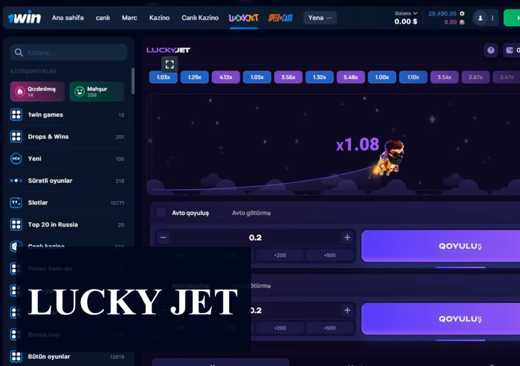 Lucky Jet oynamağa çalışın